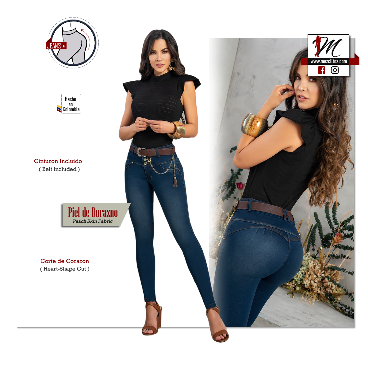 Seven7 Jeans Colombianos 1018