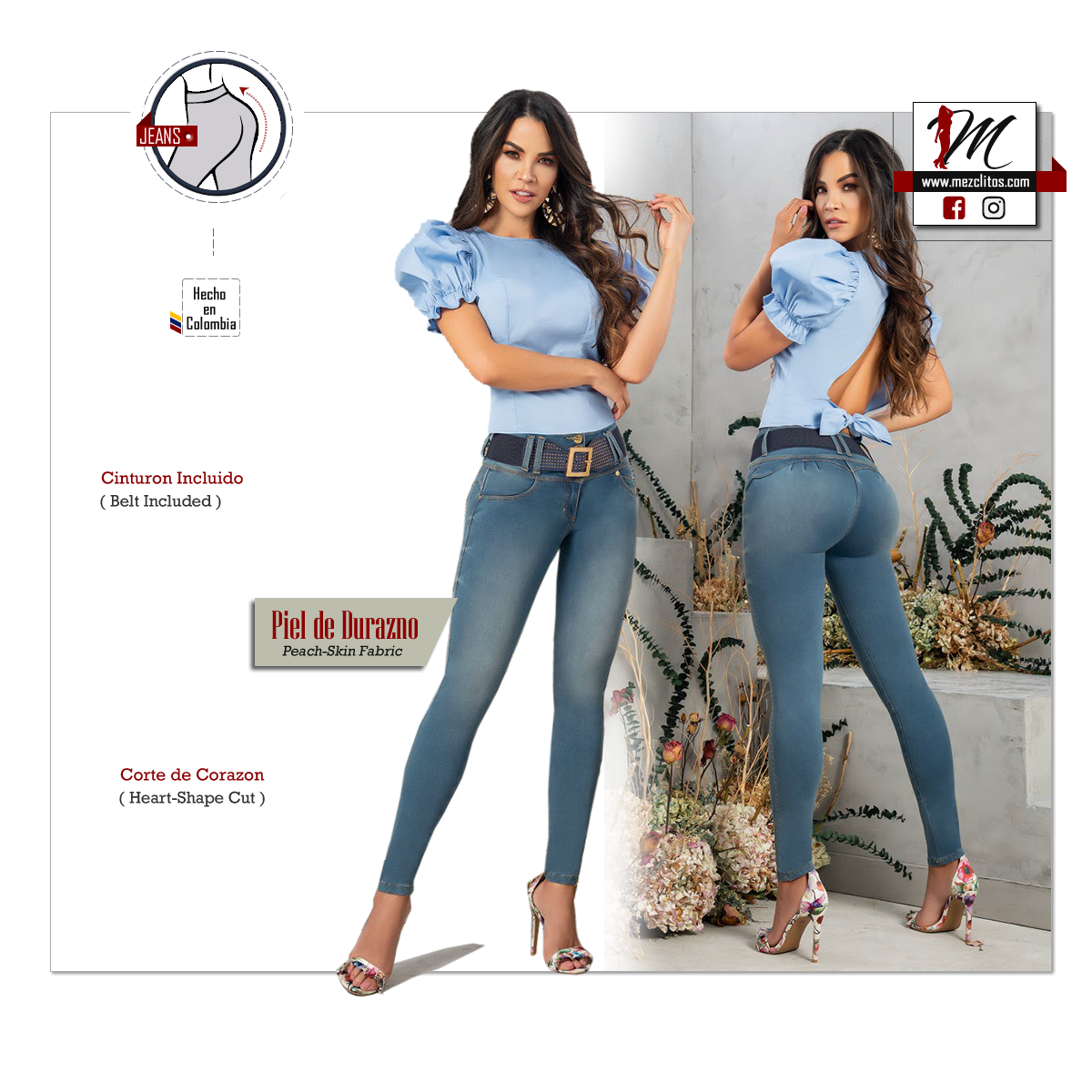 Seven7 Jeans Colombianos 1041