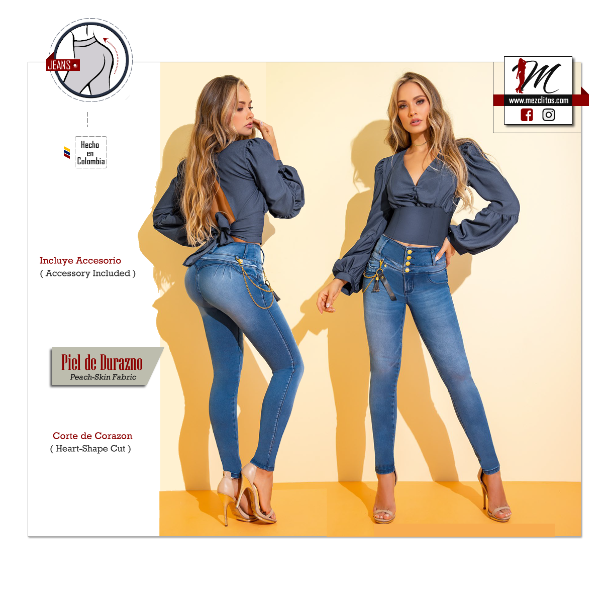 Seven7 Jeans 1104 - 100% Colombiano