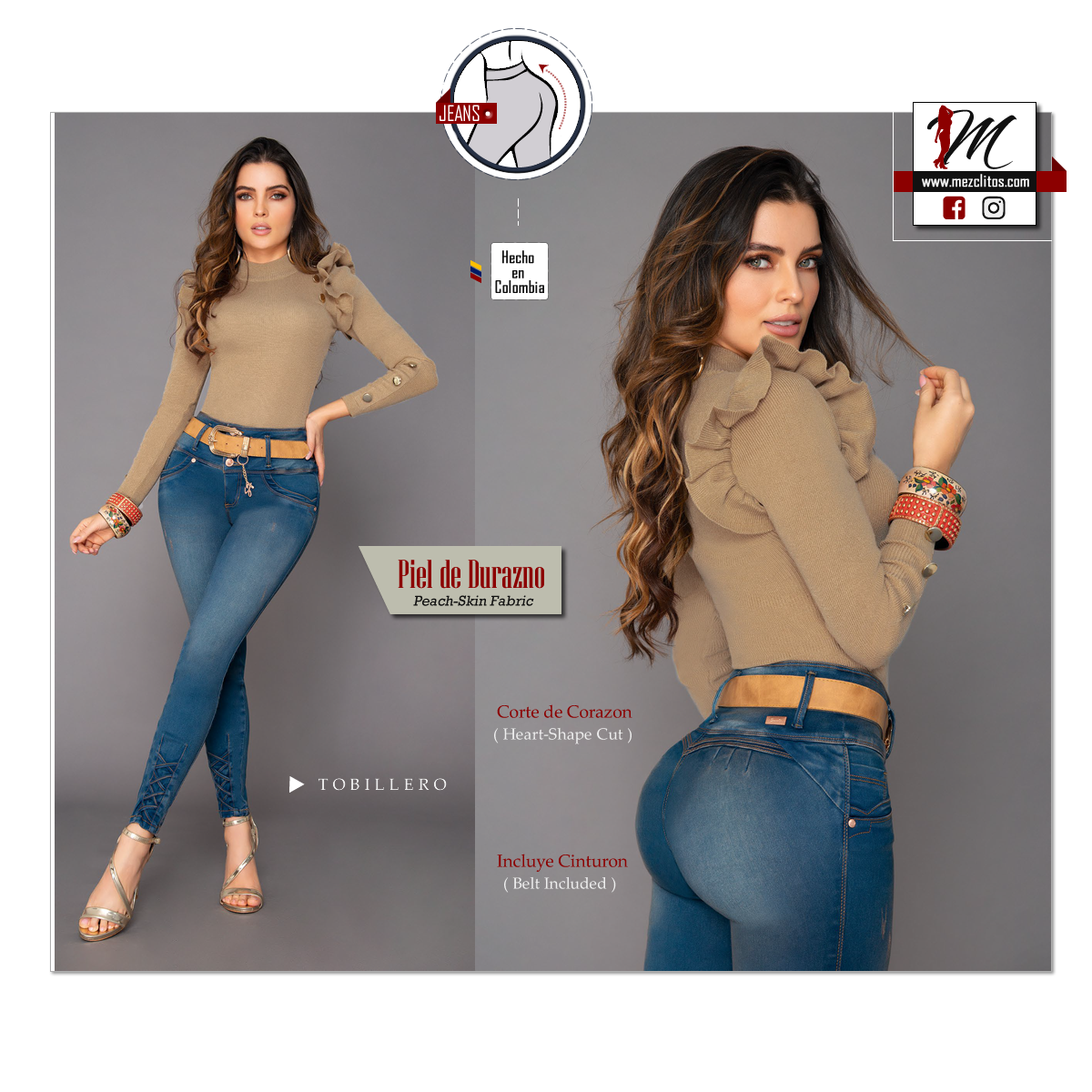 Seven7 Jeans 1167 - 100% Colombianos