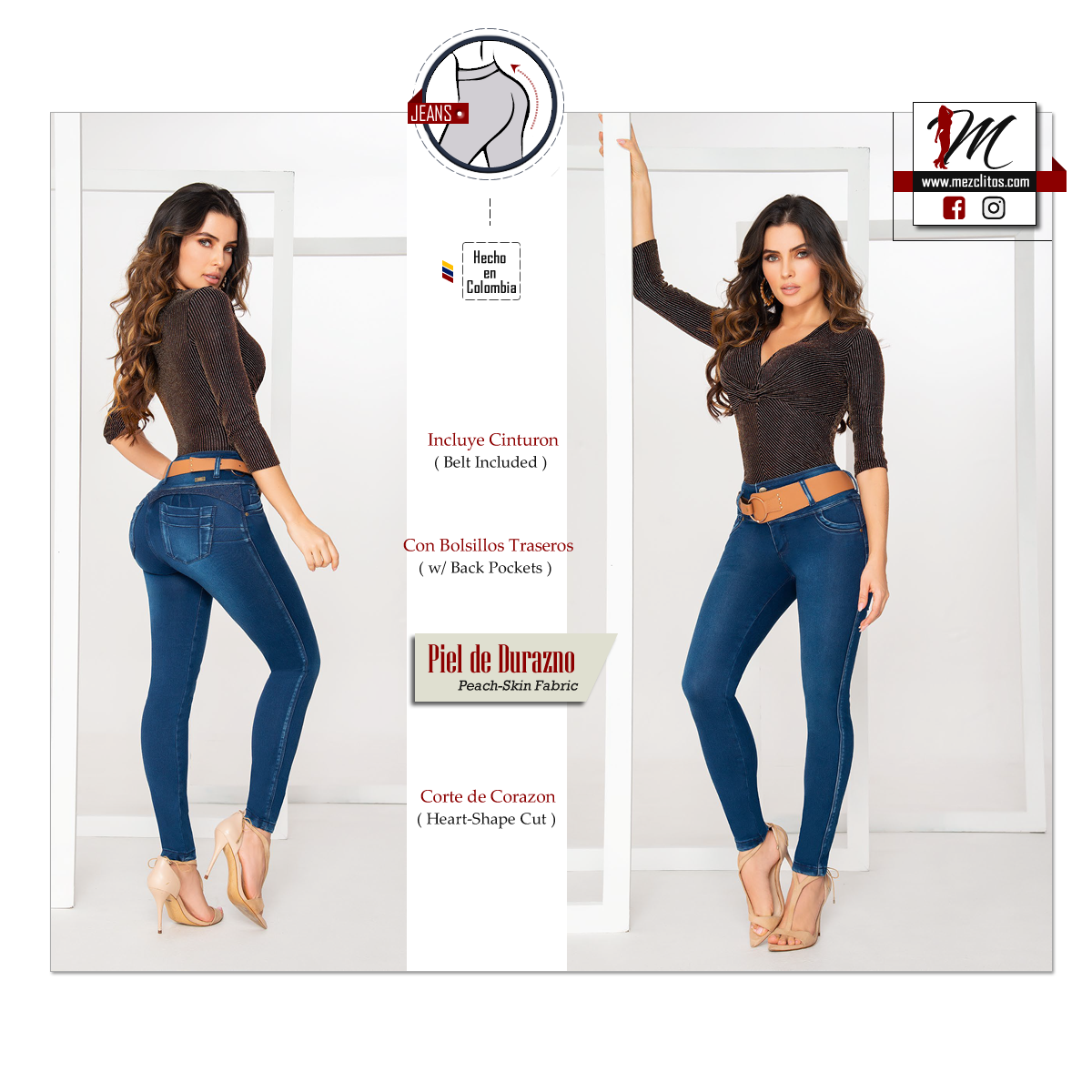 Seven7 Jeans 1177 - 100% Colombianos