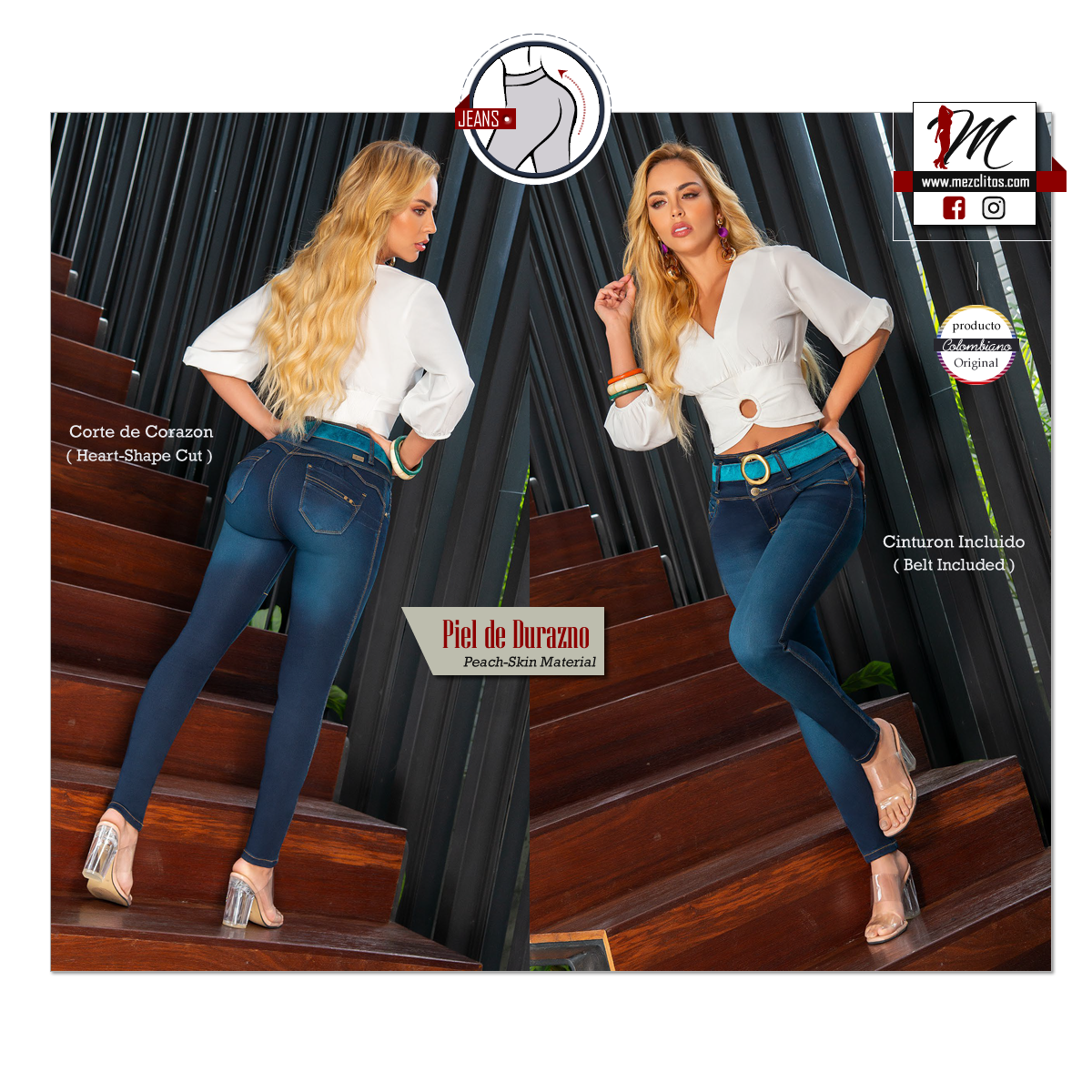 Seven7 Jeans Colombianos 1215