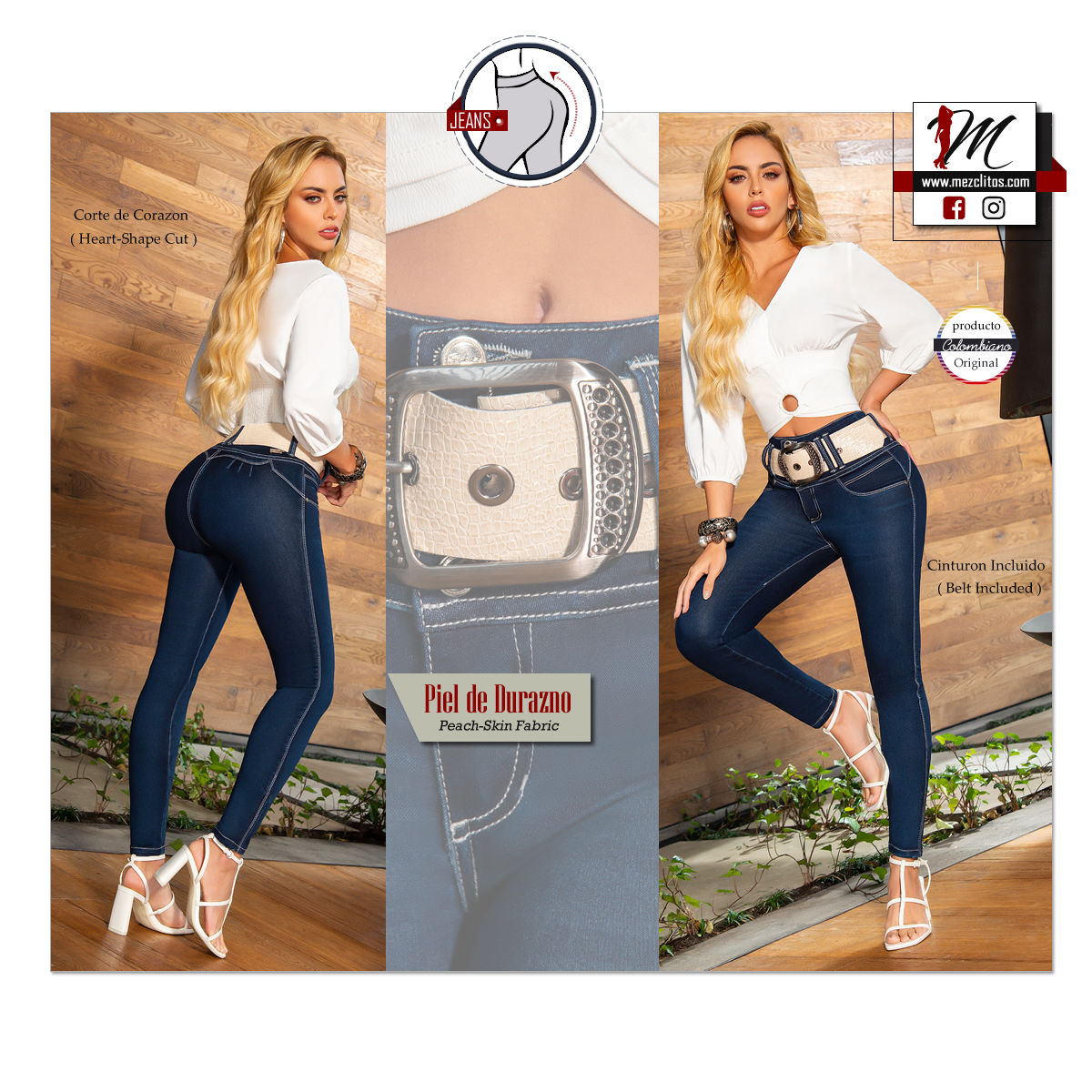 Seven7 Jeans Colombianos 1228