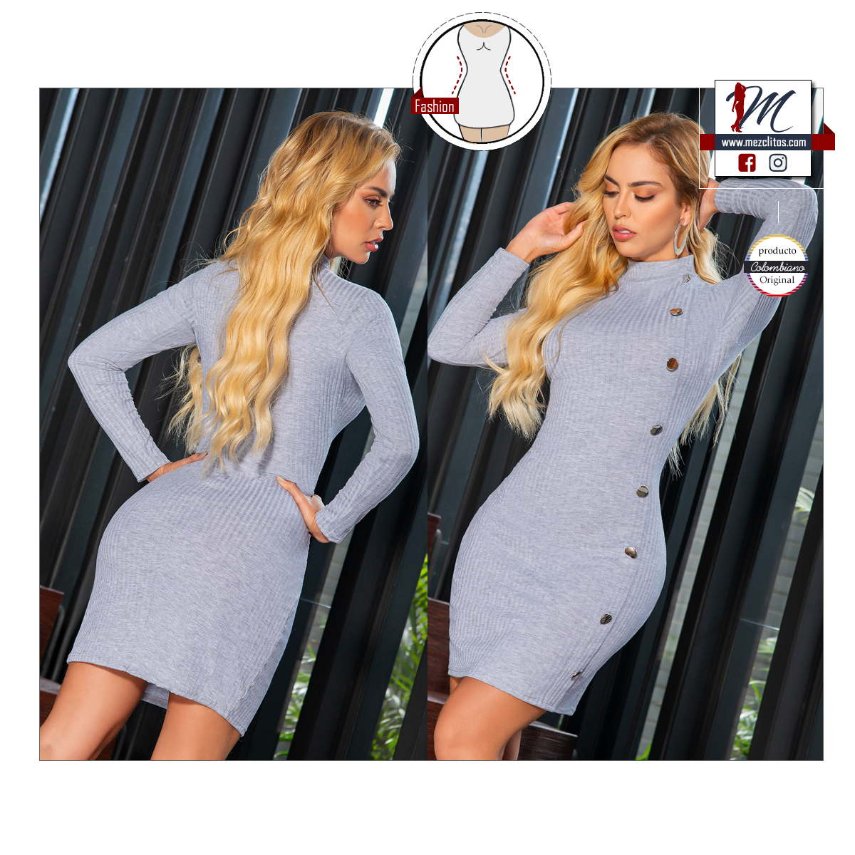 Seven7 Bodycon Colombian Dress 064