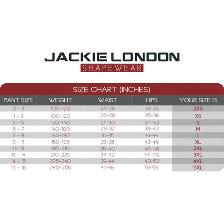 Jackie London Waist Trainer 5030 (Black) - Faja 100% Colombiana
