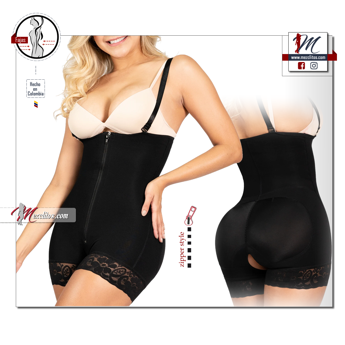 Sonryse Fajas 095 - Strapless Shapewear