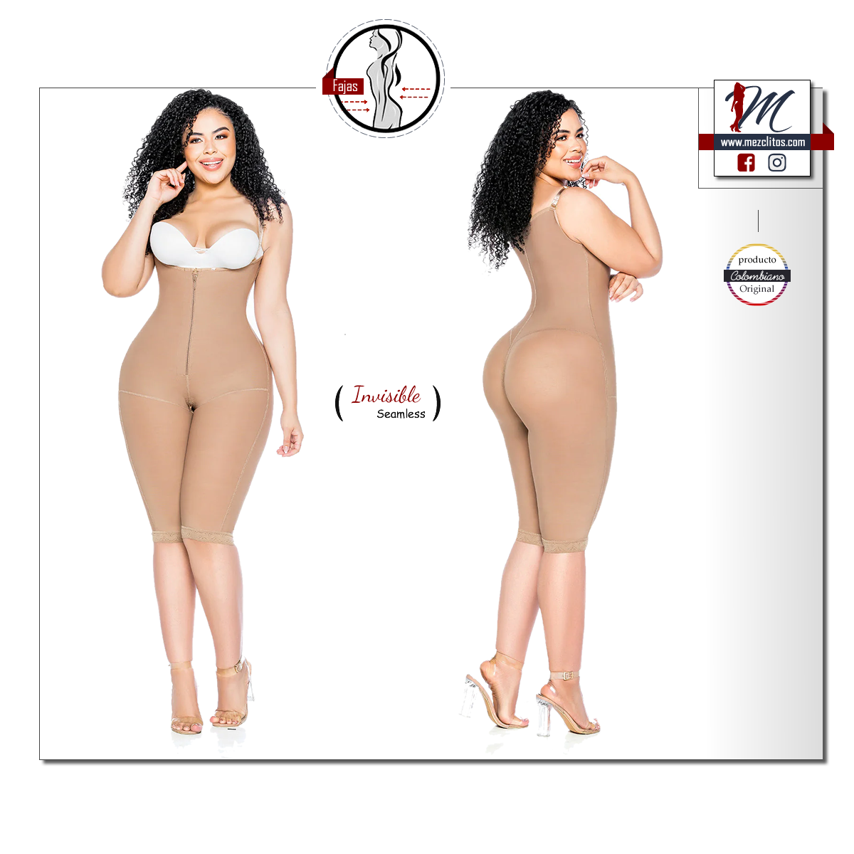 Stagmi Fajas | Invisible Seamless Long Style 7087