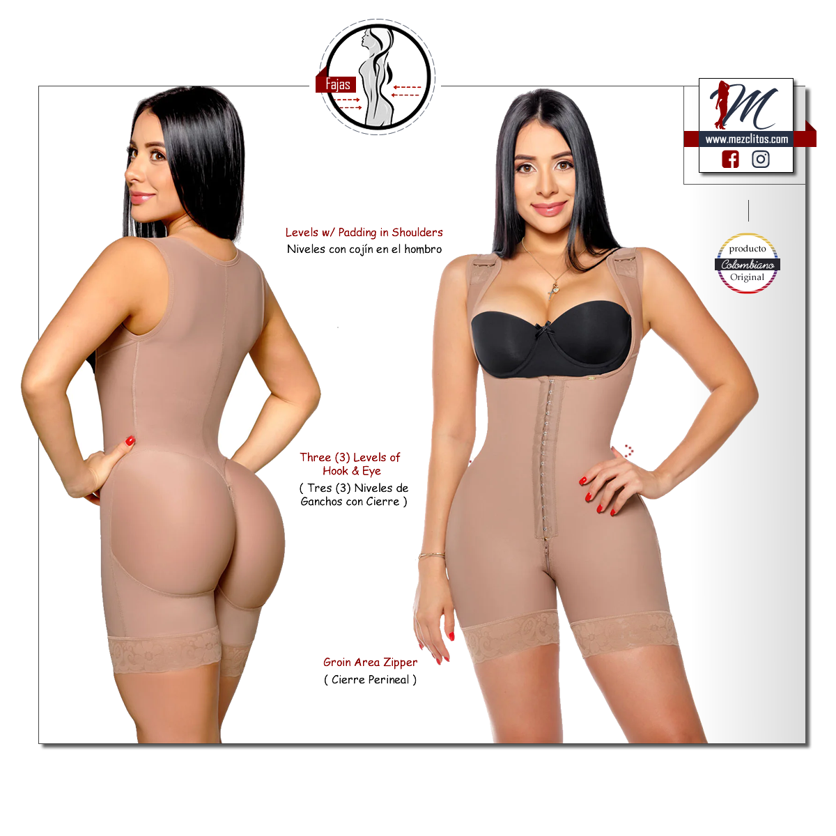 Stagmi Fajas 7115 - Extra Small Waist (Discontinued)