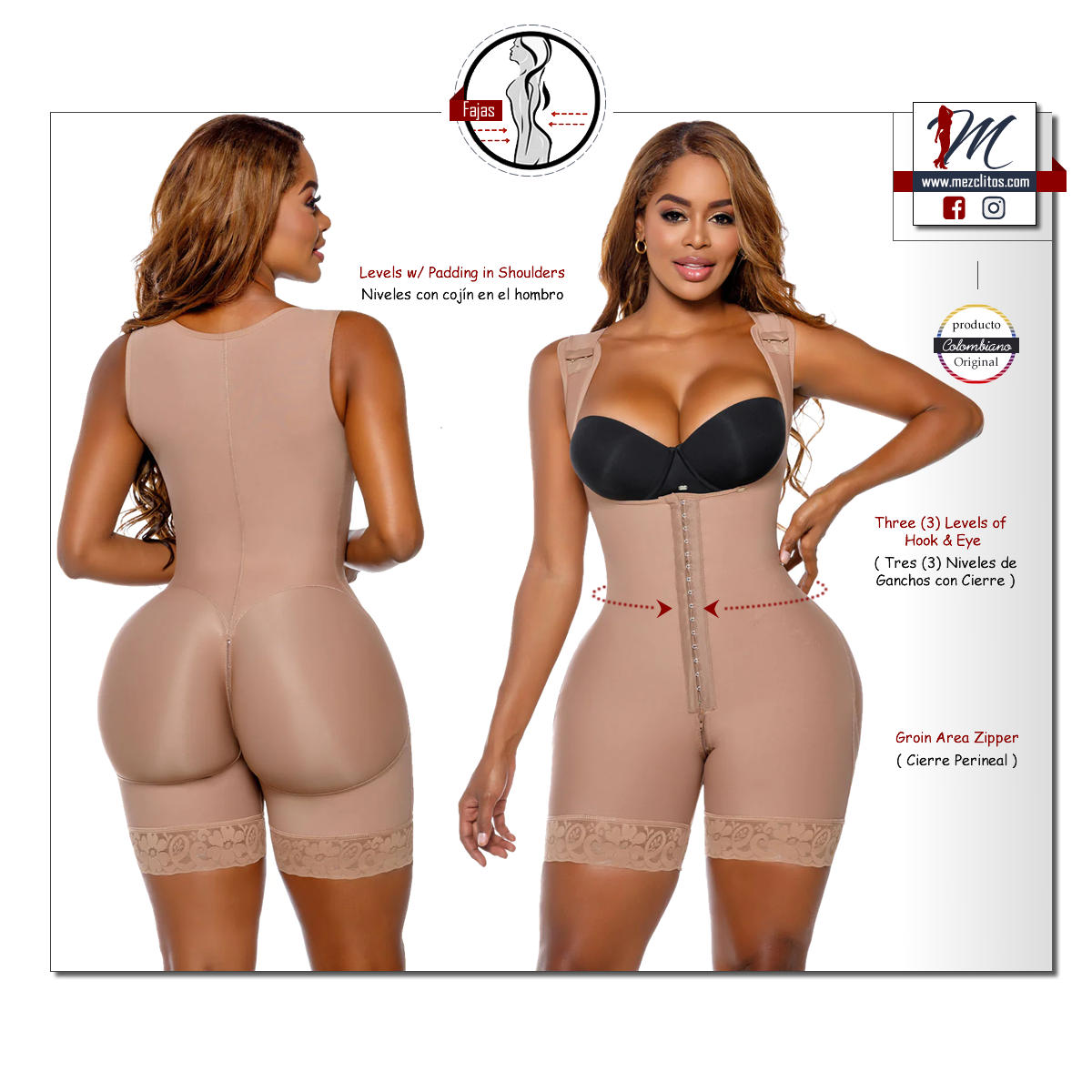 Stagmi Fajas 7115 - Extra Small Waist (Discontinued)