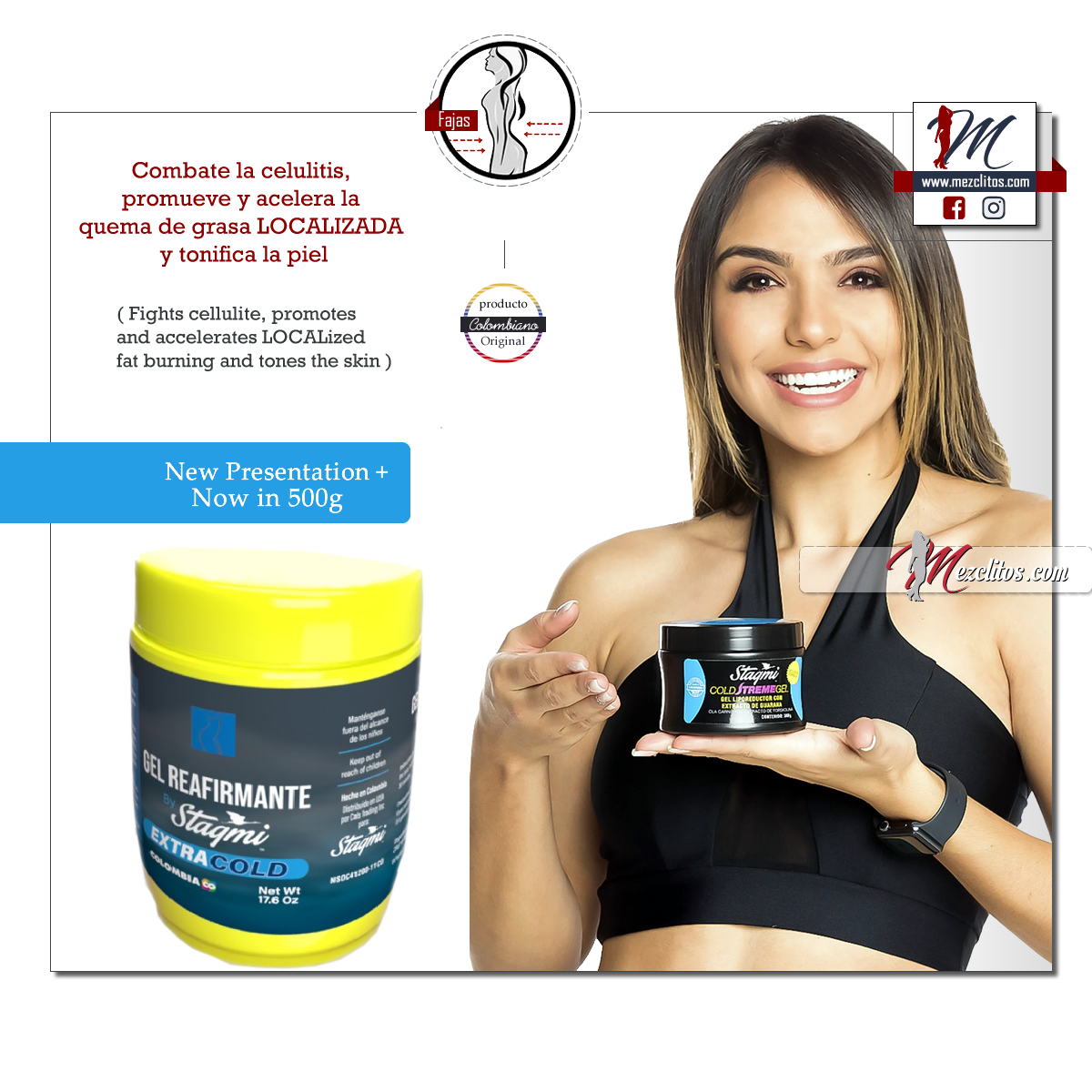 Lipo Reducing Cold Gel / Gel Frio Liporeductor 500g