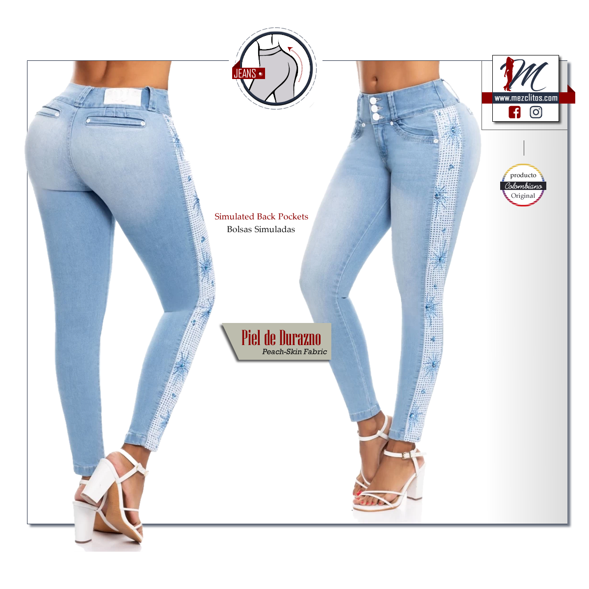 WOW Jeans 803618 - 100% Colombiano