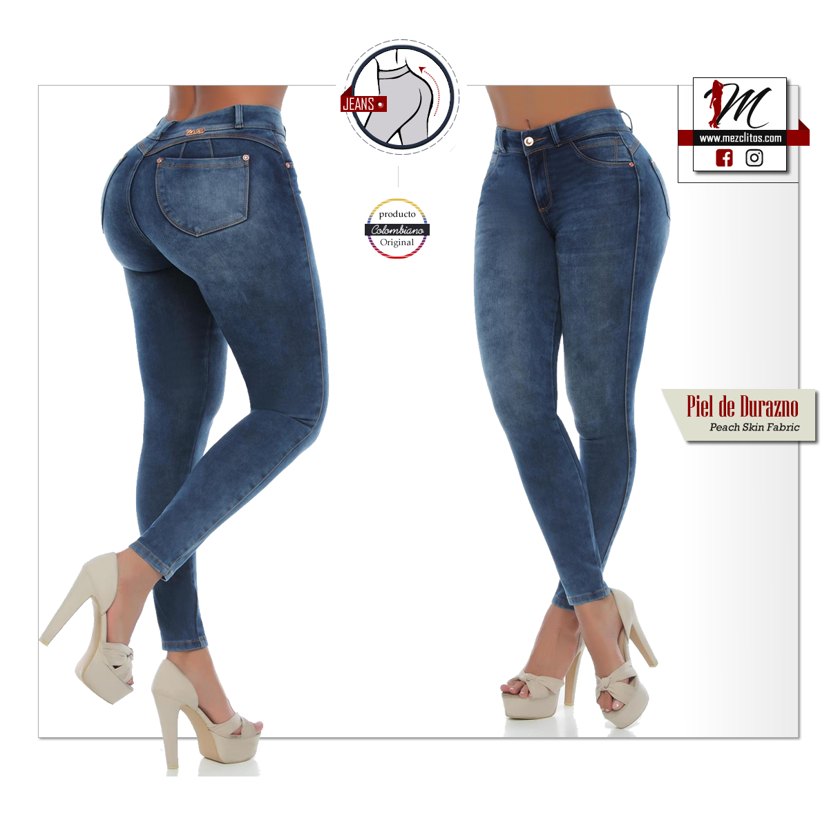 Zagi Jeans Colombianos Levanta Cola 6162