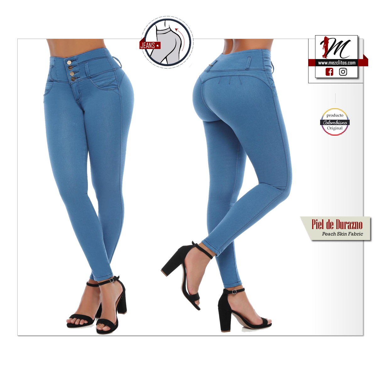 Zagi Jeans Levanta Cola 6174