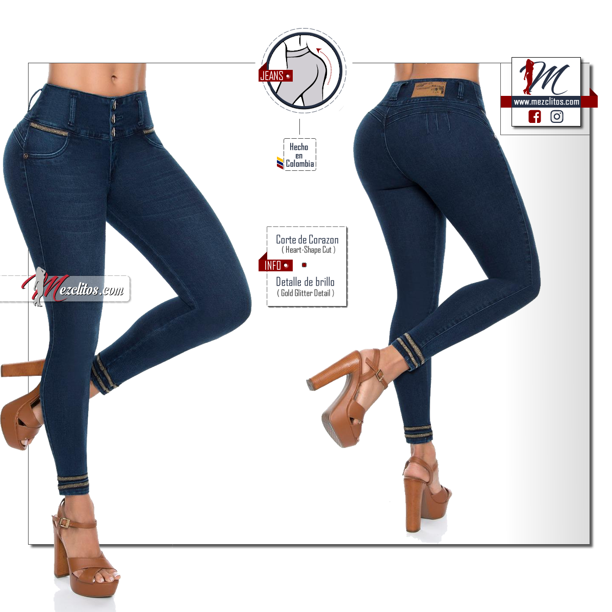 Zagi Jeans 6013 - 100% Colombiano