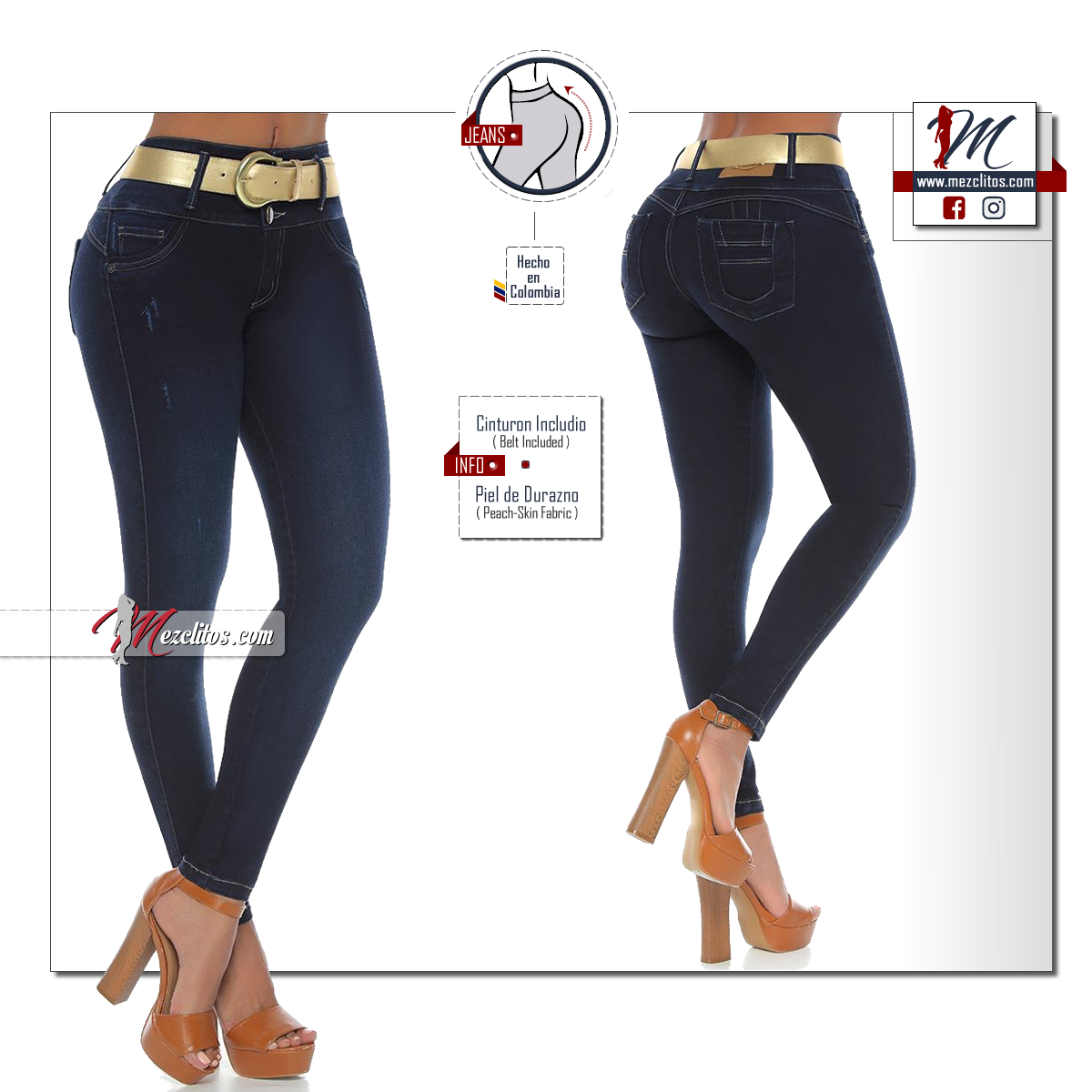 Zagi Jeans 6025 - 100% Colombiano